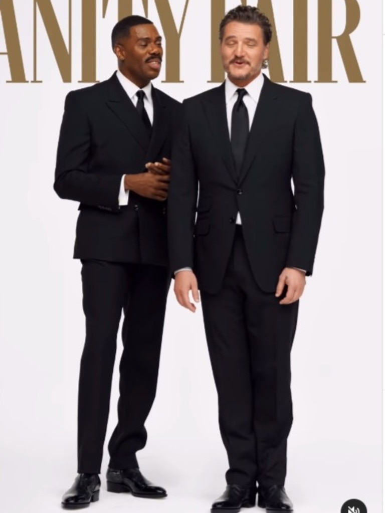 Colman Domingo and Pedro Pascal, looking sharp.