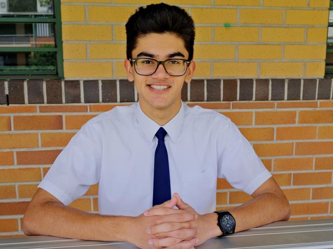 Hamza Abid was the 2022 dux of St Luke's Anglican School, as well as the schools Academic Captain.