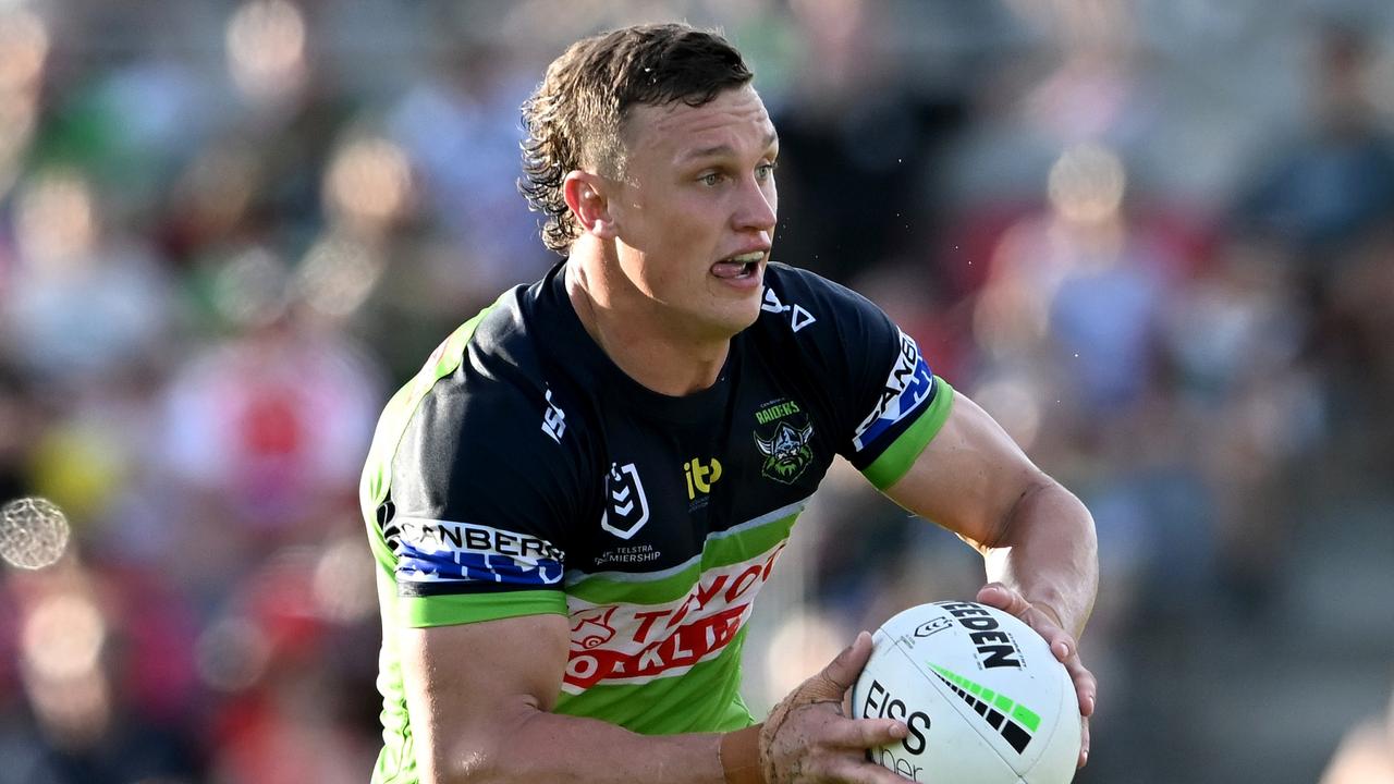 Jack Wighton is back for the Raiders. Picture: Bradley Kanaris/Getty Images