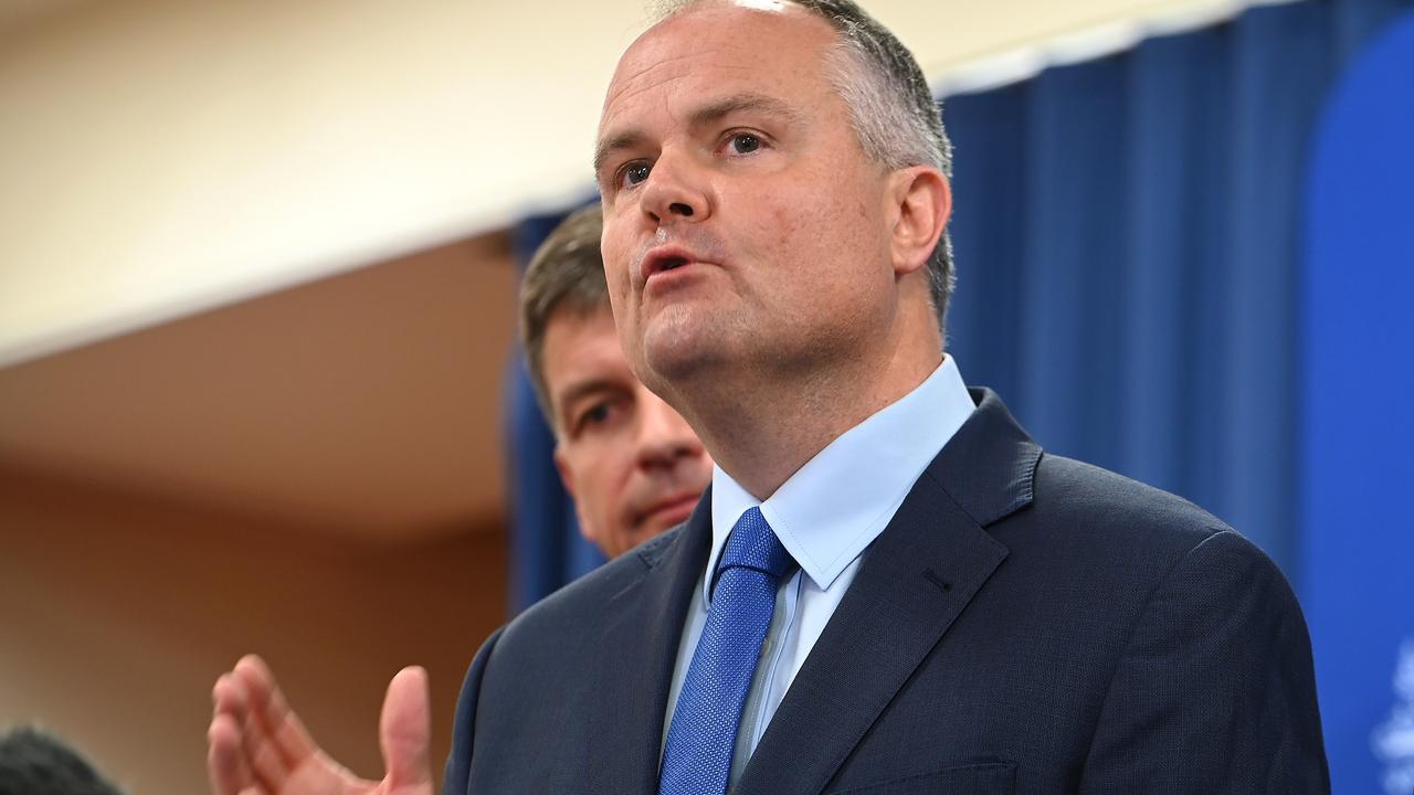 LNP Fairfax MP Ted O’Brien has released his first public statement after Saturday’s historic election, which saw a Labor landslide. Picture: NewsWire / John Gass