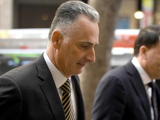 John Sidoti arrives at his hearing at ICAC in Sydney April, 2021. Picture: Jeremy Piper