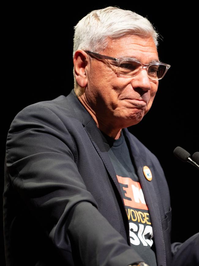 Nyunggai Warren Mundine says the referendum offended the equality principle. Picture: NCA NewsWIRE/ Morgan Sette