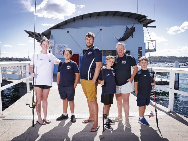 Members of the Sydney Game Fishing Club are furious about a planned upgrade at Watsons Bay Wharf which could see its historic clubhouse demolished. Picture: Sam Ruttyn