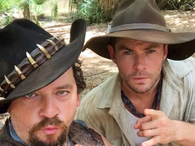 Dundee Movie Trailer 2018 featuring Danny McBride and Chris Hemsworth. Picture: Danny McBride/Instagram