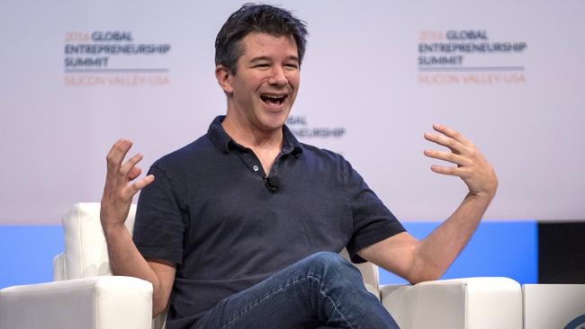 Travis Kalanick, billionaire and chief executive officer of Uber sent a rather strange e-mail to his employees back in 2013. Picture: David Paul Morris/Bloomberg