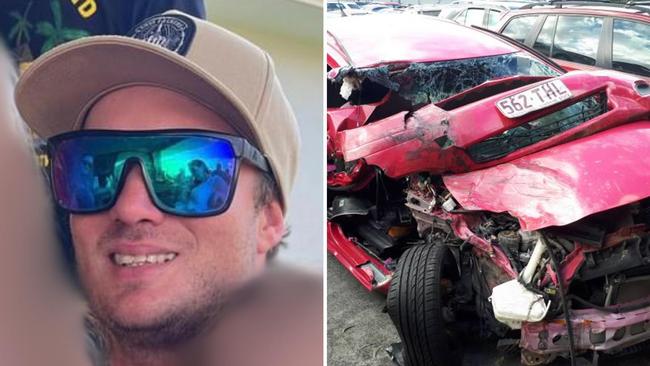 A Logan pool finisher has been jailed when, while three times the limit, he crashed head-on into a family’s car, leaving one with life-threatening injuries.