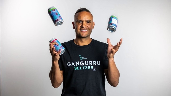 Rigby Barnes created Gangurru Seltzer. Picture: Facebook