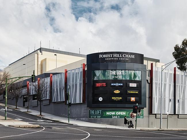 A teenager remains in intensive care after being injured during an armed brawl at Forest Hill Chase shopping centre. Picture: Supplied