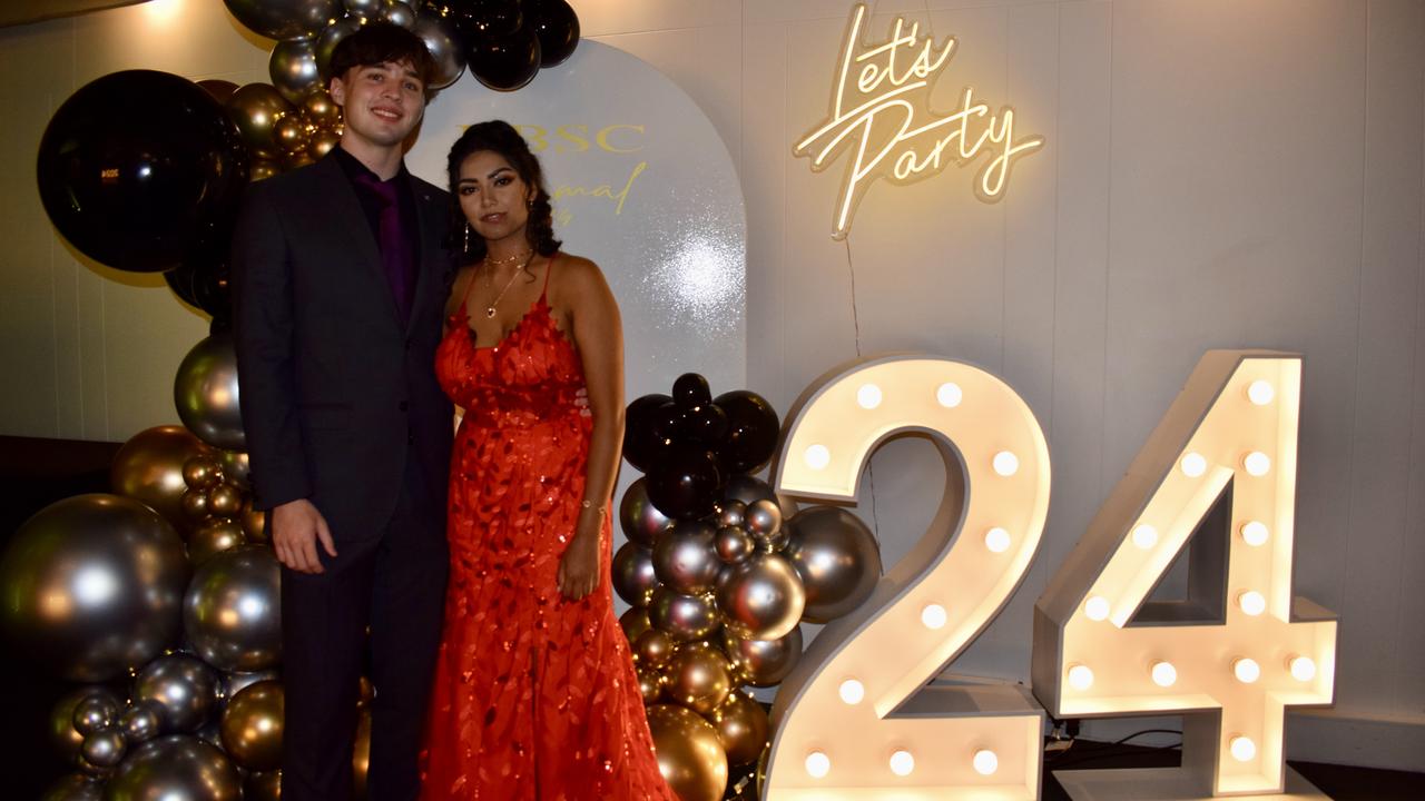 Brisbane Bayside State College formal at Victoria Park marquee in Herston, Brisbane on November 14, 2024. Picture: Grace Koo