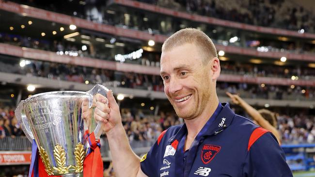 Simon Goodwin. Picture: Dylan Burns/AFL Photos via Getty Images.