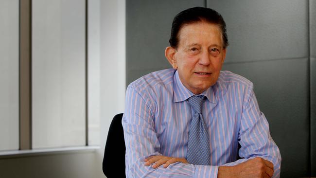 Developer Neville Pask at his Gold Coast office. Picture by Luke Marsden.