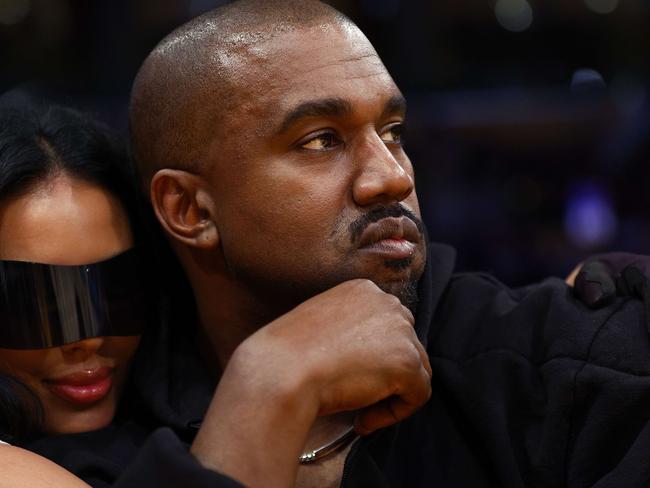 Kanye West has been suspended from Instagram. Picture: Ronald Martinez/Getty Images/AFP