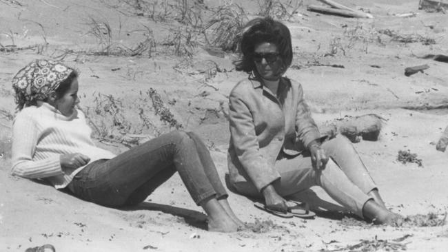 Marjorie Gillespie and daughter Vyner, who were both witnesses to Prime Minister Harold Holt's drowning.