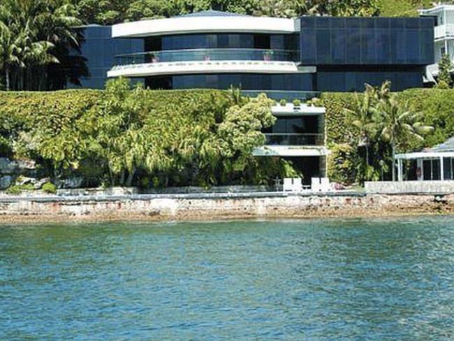 The “Bang & Olufsen house” at Point Piper. Picture: Supplied