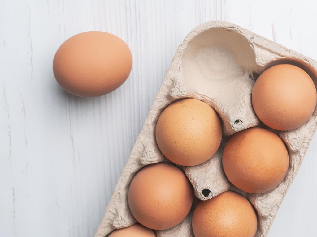 Eggs stored in a fridge can last weeks past their best before dates. Picture: Supplied