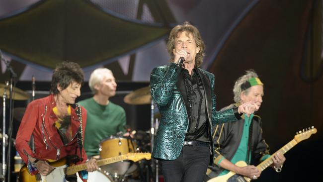 The Rolling Stones at the Adelaide Oval. Picture: Sam Wundke