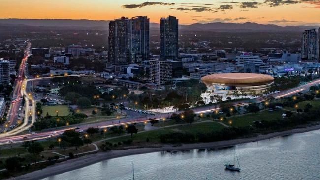 The proposed location adjoins the Gold Coast Highway and the light rail.