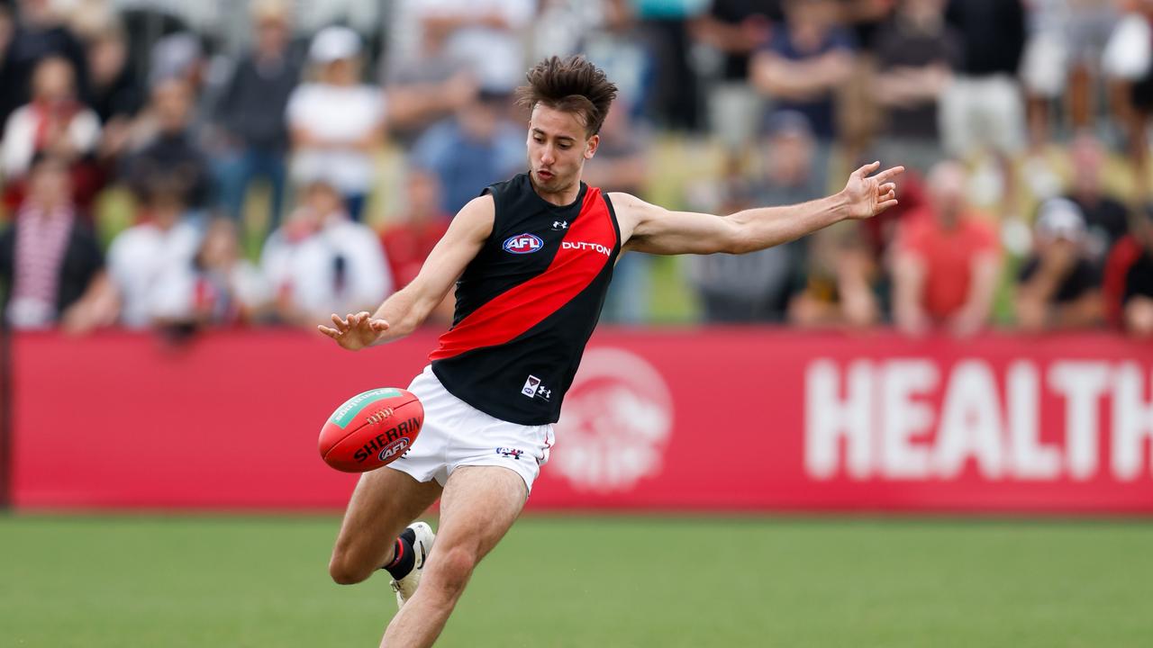 Nic Martin is set to play off halfback for Essendon in 2024. Picture: Dylan Burns/AFL Photos via Getty Images/