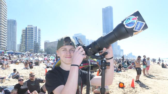Cormac Forsyth at day three of the Pacific Airshow, 20 August 2023. Picture: Richard Gosling
