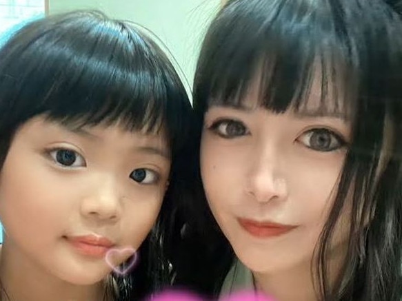 Micchi, 9 , underwent painful eye surgery to look "beautiful". Picture: YouTube/VICE Asia