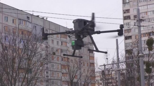 How Ukraine is using drones to document the war