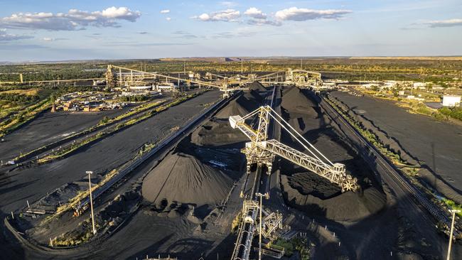 Coronado Global Resources Curragh coal mine in Queensland. Picture: Supplied by Coronado Global Resources.