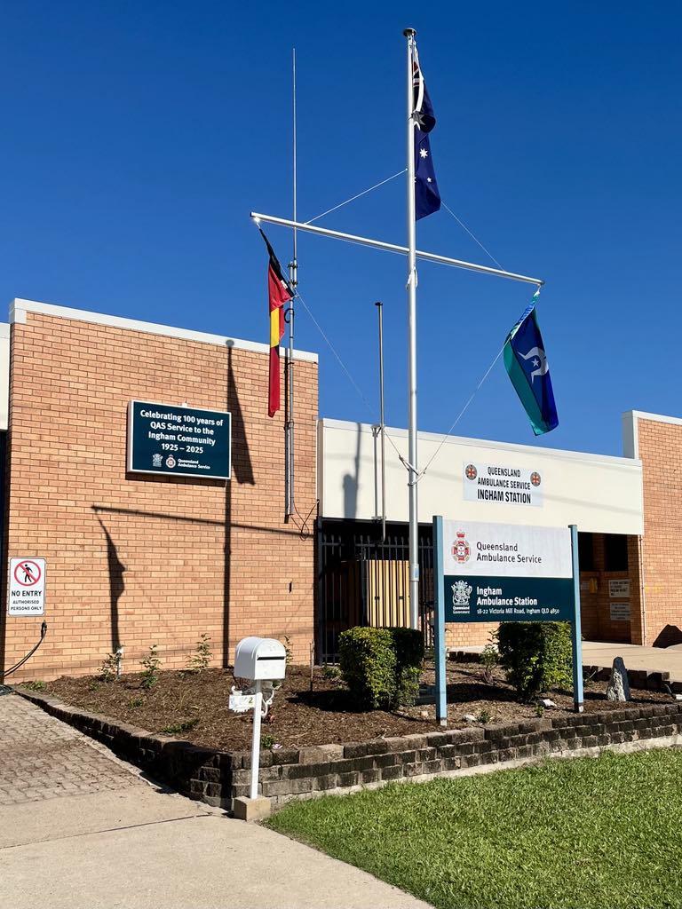 The Ingham Ambulance Service is marking its centenary of service to the Hinchinbrook community on Monday, May 26, 2025. Picture: Cameron Bates