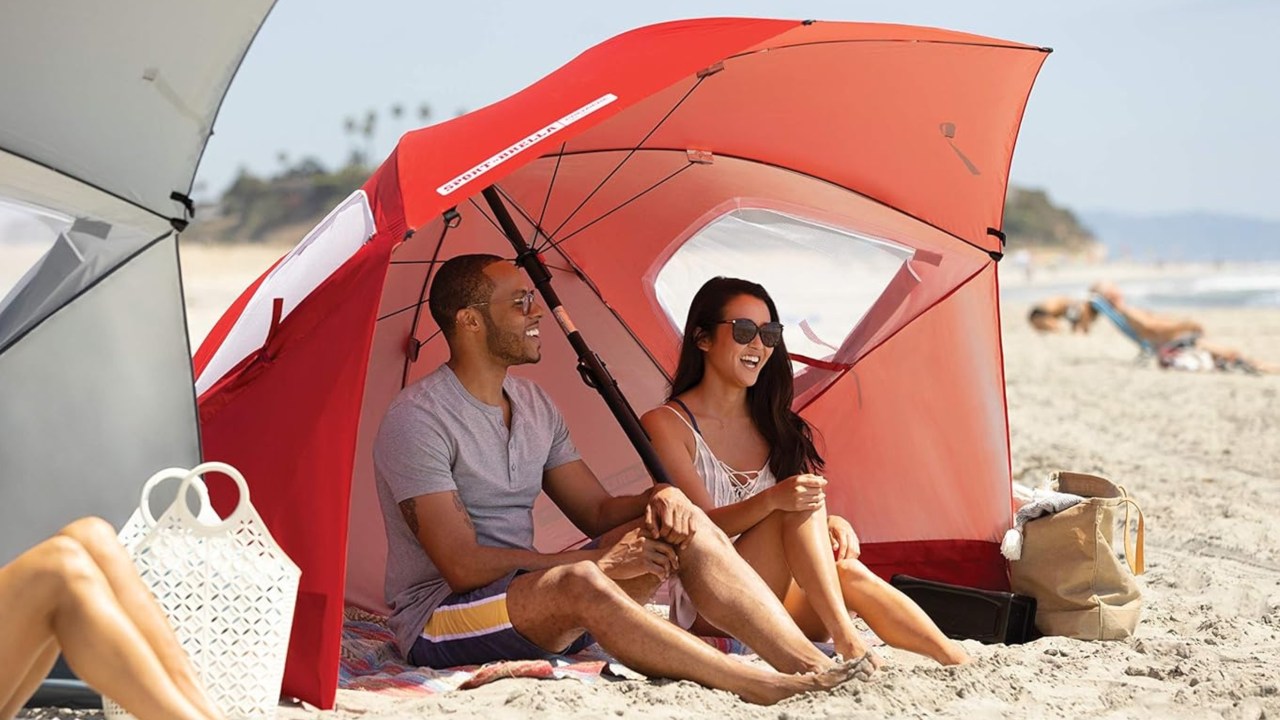 Sport-Brella Premiere UPF 50+ Umbrella. Picture: Amazon Australia.