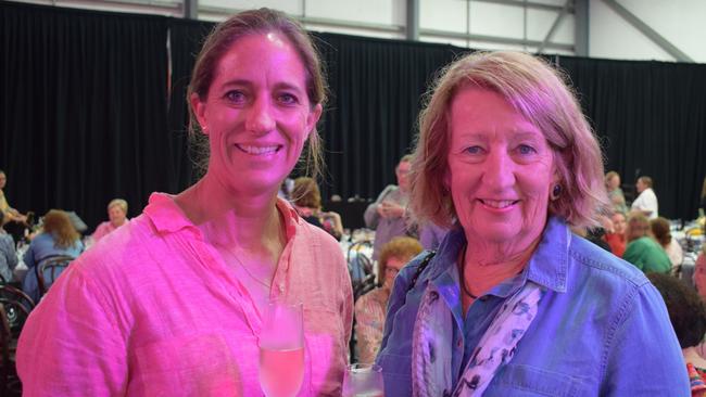 Jen Jeffreis and Jude Munro at the Westpac High Tea at Beef Australia 2024. Picture: Aden Stokes