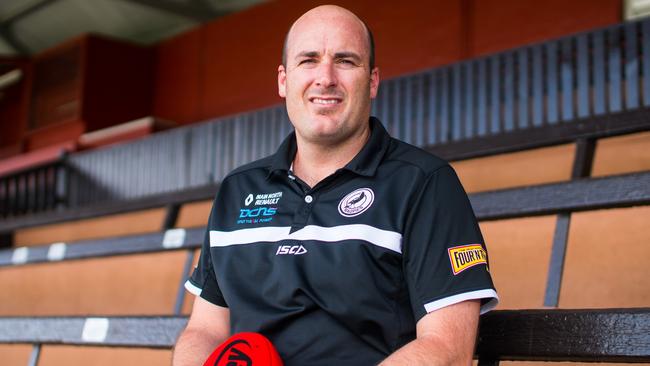 Former Glenelg coach Matthew Lokan takes the reins of Port Adelaide’s SANFL side this season. He replaces Chad Cornes at the helm.                  Picture: Supplied.