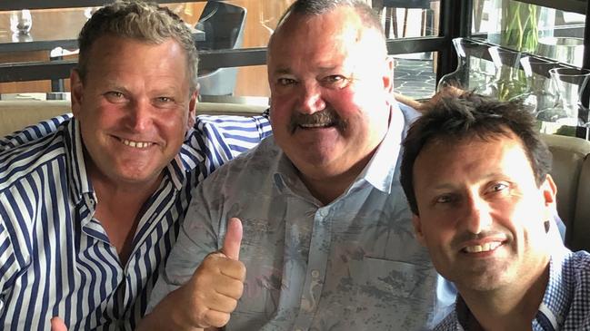 Tim Gilbert, Darryl Brohman, Laurie Daley have the afternoon off.