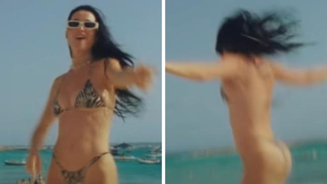 Katy Perry in her new music video.