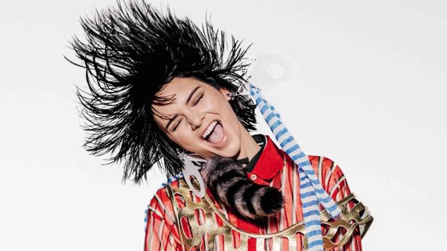 Kendall’s shows her kooky side