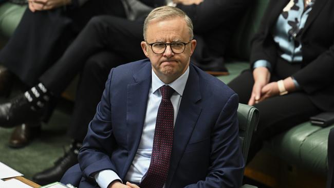 Prime Minister Anthony Albanese on Thursday. Picture: Getty Images