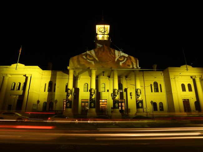 The town hall is impossible to ignore. Picture: AAP