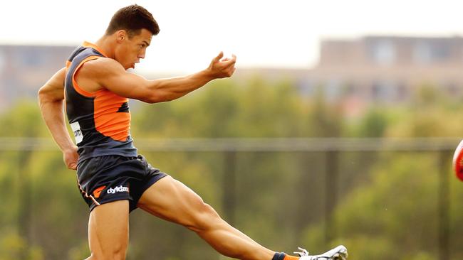 Dylan Shiel is one of the Giants’ most explosive youngsters. Picture: Mark Evans