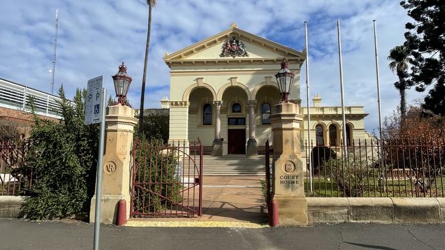 Dubbo Local Court where Brendon Farrow appeared via audio visual link as he was sentenced on Wednesday.