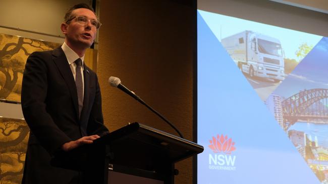 Premier Dominic Perrottet addressing Korean business leaders at a working breakfast in Seoul, Korea. Picture: James O'Doherty / The Daily Telegraph