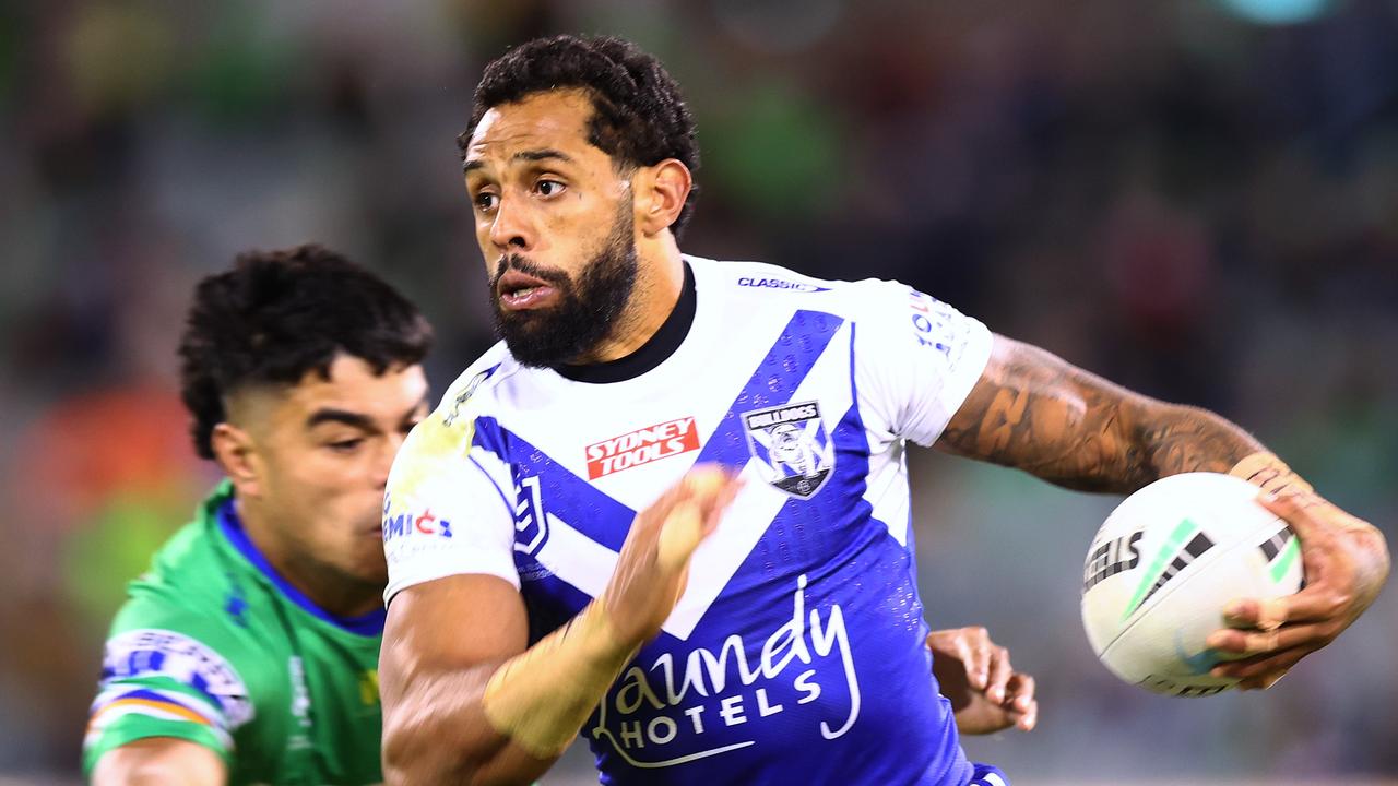 Josh Addo-Carr is one of the Bulldogs few recent signings contracted for 2024. Picture: Getty Images.