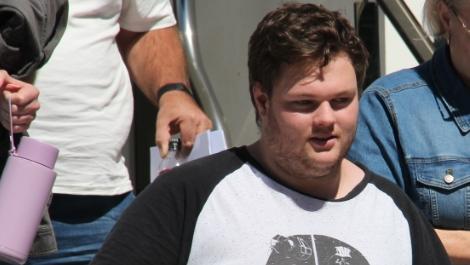 Lochlan Campbell-Buck told the court he would delete all his dating app profiles “straight away”. Picture: Madeline Crittenden