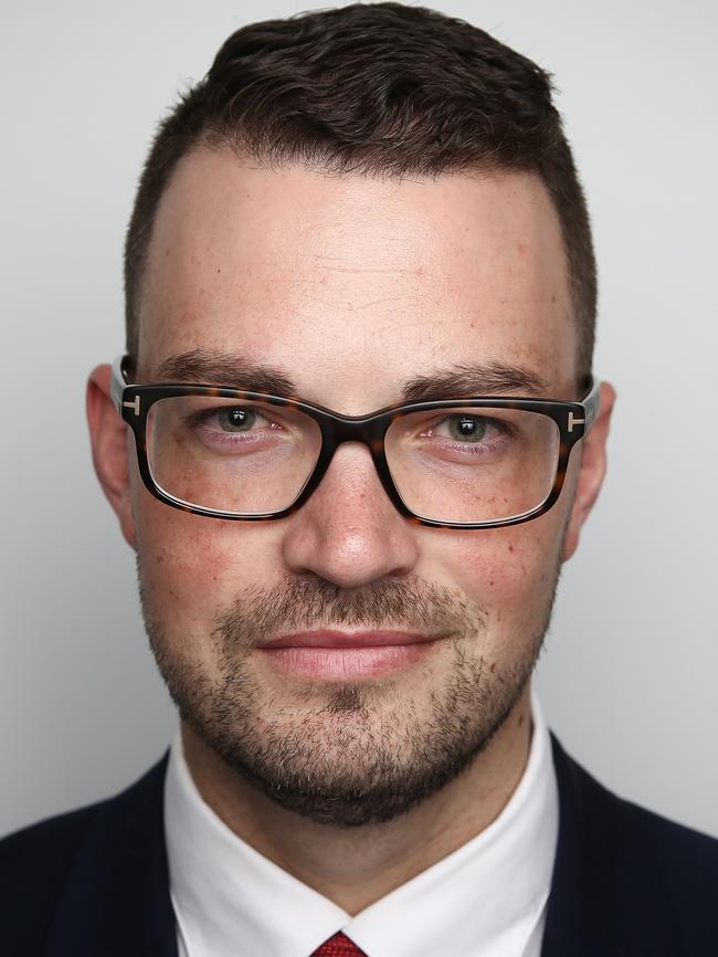 Sydney Morning Herald editor Bevan Shields. Picture: Alex Ellinghausen