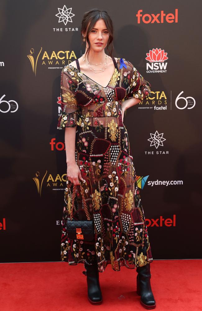 Sullivan attends the 2018 AACTA Awards in Sydney. Picture: Getty