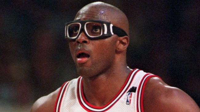 NBA Horace Grant why Chicago Bulls three peat star really wore goggles