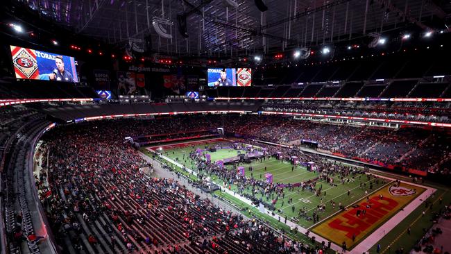 Super Bowl LVIII promises to be an unforgettable event both on and off the field. Picture: Getty