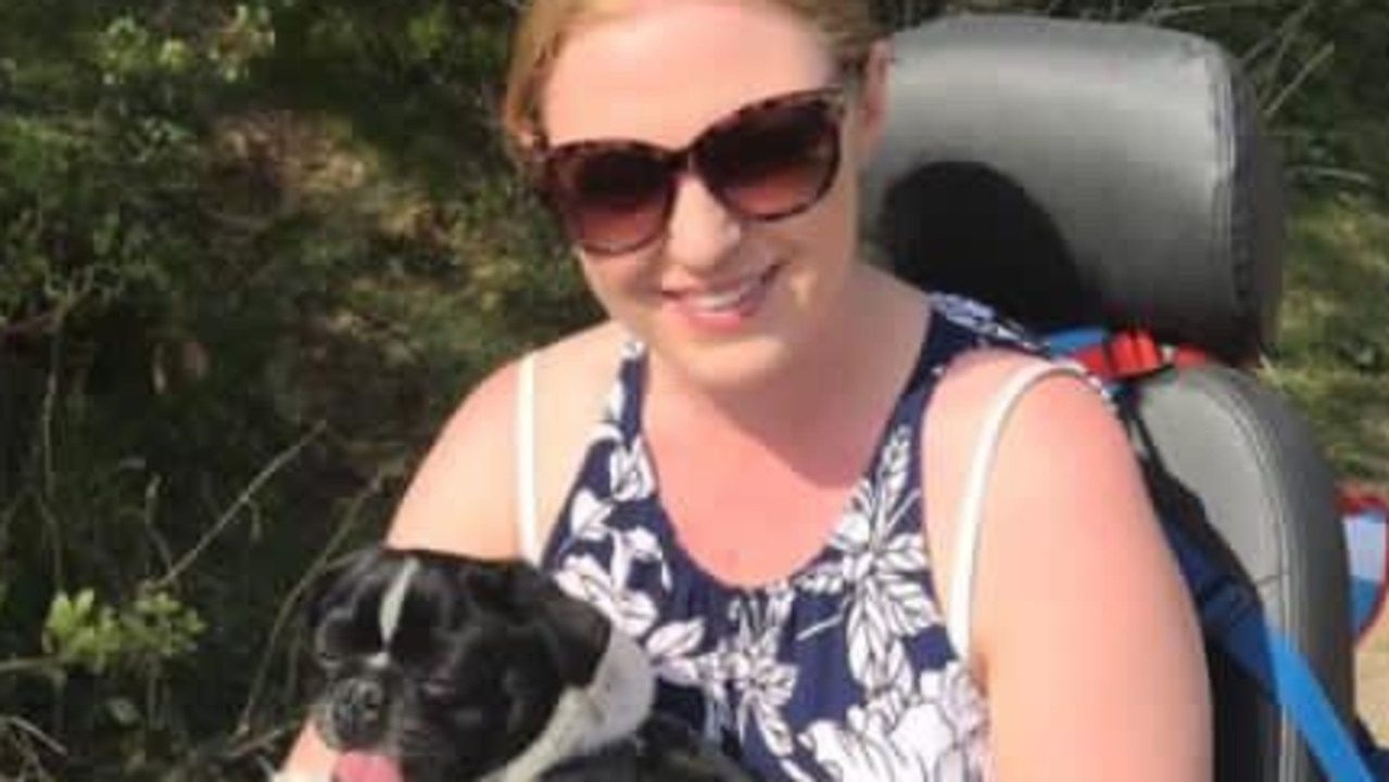 Rachel Pighills lives in “constant fear of paralysis and death”. Source: GoFundMe