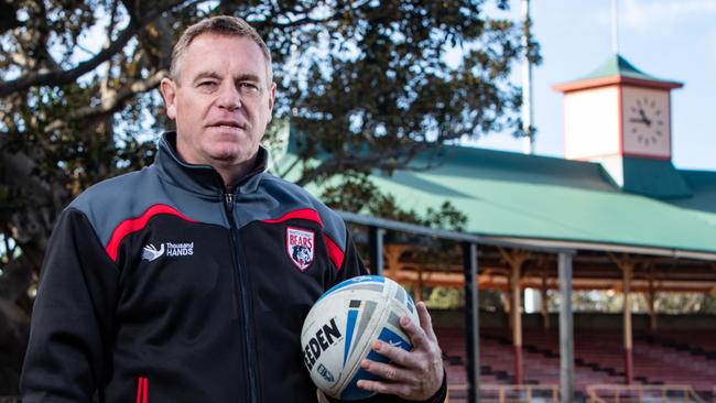 Bears’ CEO Greg Florimo at North Sydney Oval where the club’s history was made - and some say should stay. Picture: Julian Andrews/AAP