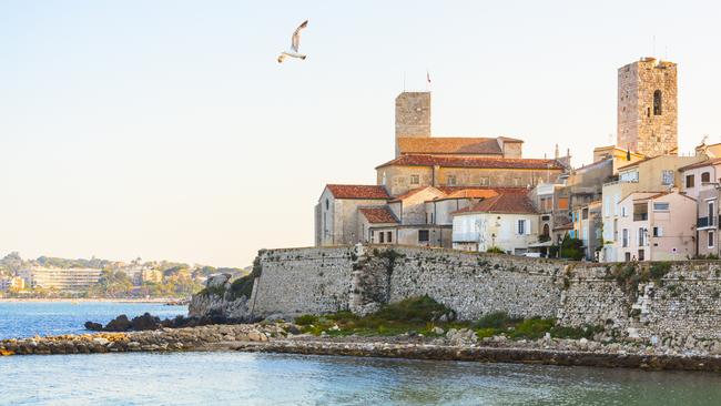 Grimaldi Castle in Antibes, France.