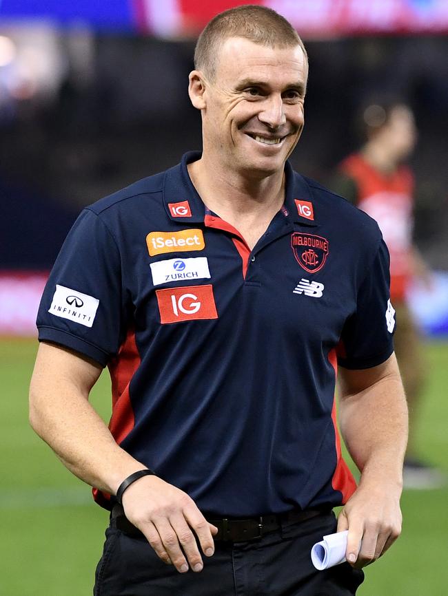 Demons coach Simon Goodwin.