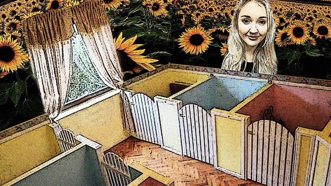 A giant mural of Toyah Cordingley will be a centrepiece of a new Paws and Claws puppy shelter at Port Douglas to be built with a $500,000 grant from the Morrison Government. PICTURE: SUPPLIED