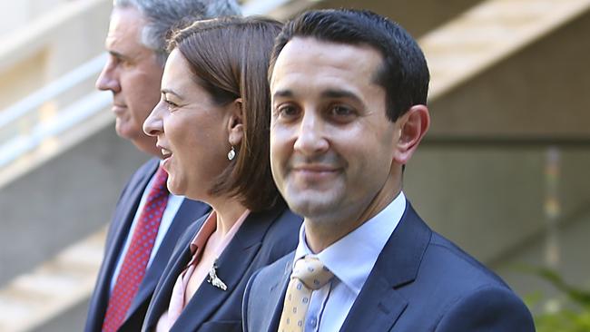 David Crisafulli ,Member for Broadwater (LNP) at a press conference on the recycling scheme roll out. Thursday, November 1, 2018. (Richard Waugh).